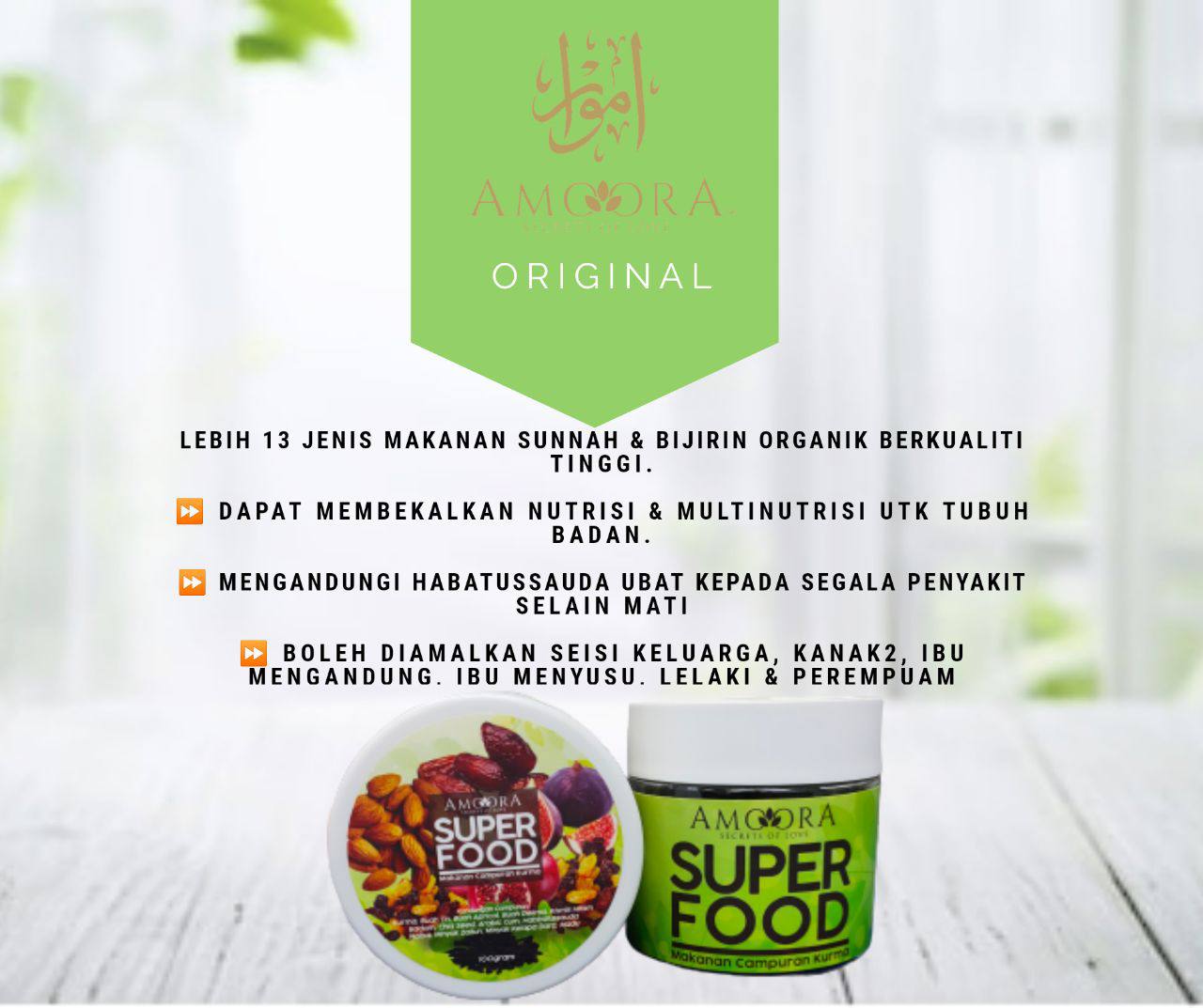 Amoora Superfood Premium Original (APO)
